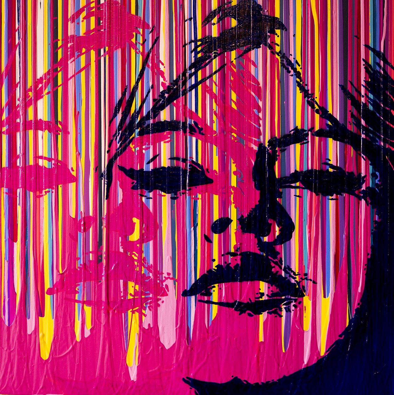 Hot Lips Drift by Jeremy Penn — Acrylic on panel