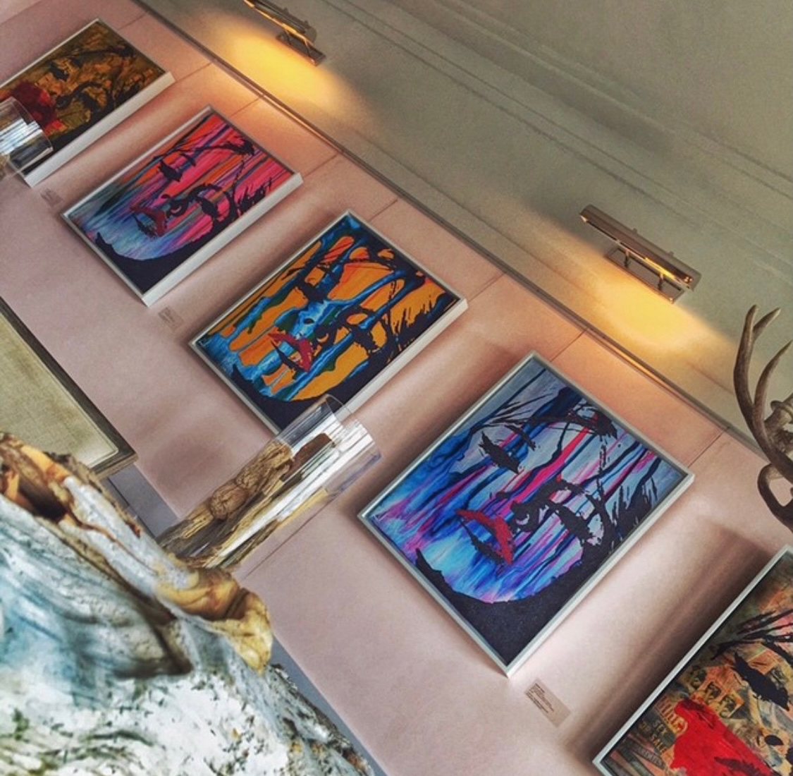 Jeremy Penn artwork installed in private collection 2