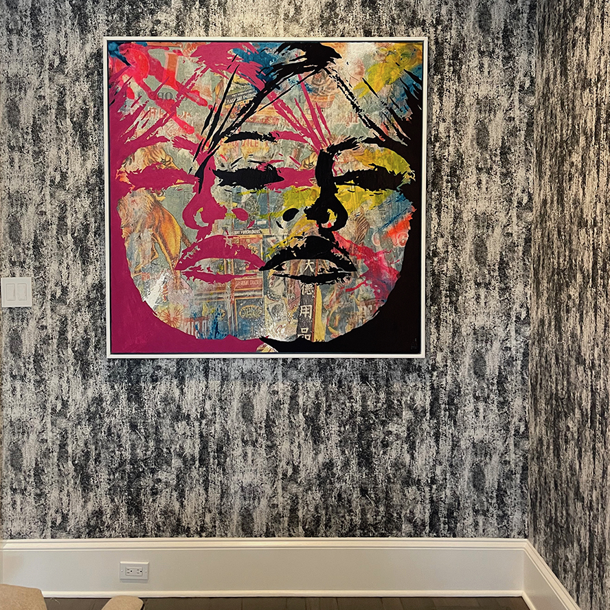 Jeremy Penn artwork installed in private collection 7