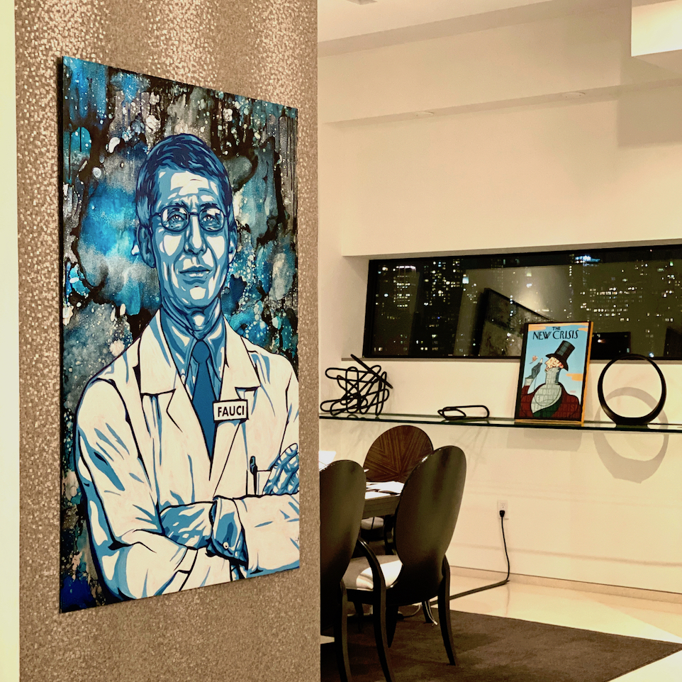 Jeremy Penn artwork installed in private collection 10