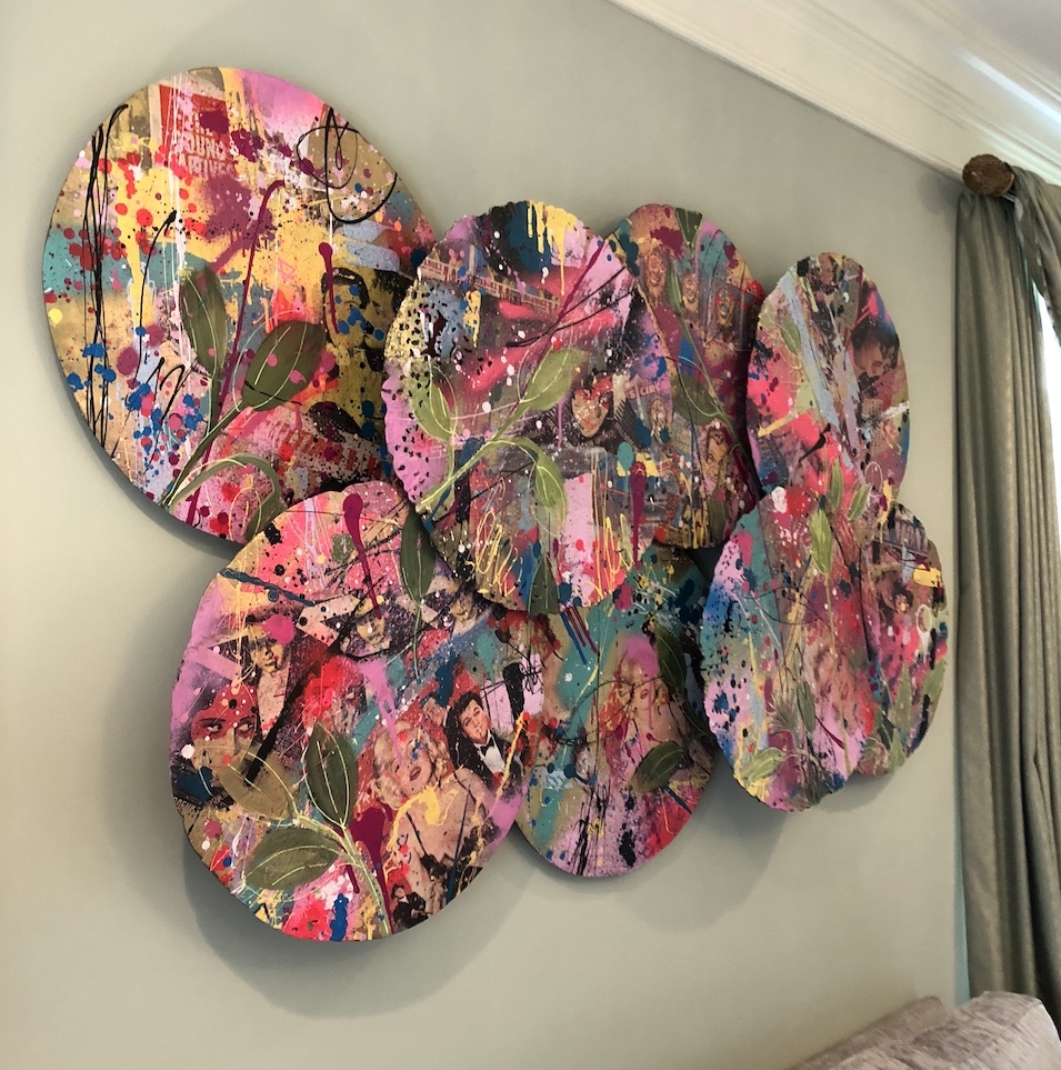 Jeremy Penn artwork installed in private collection 12