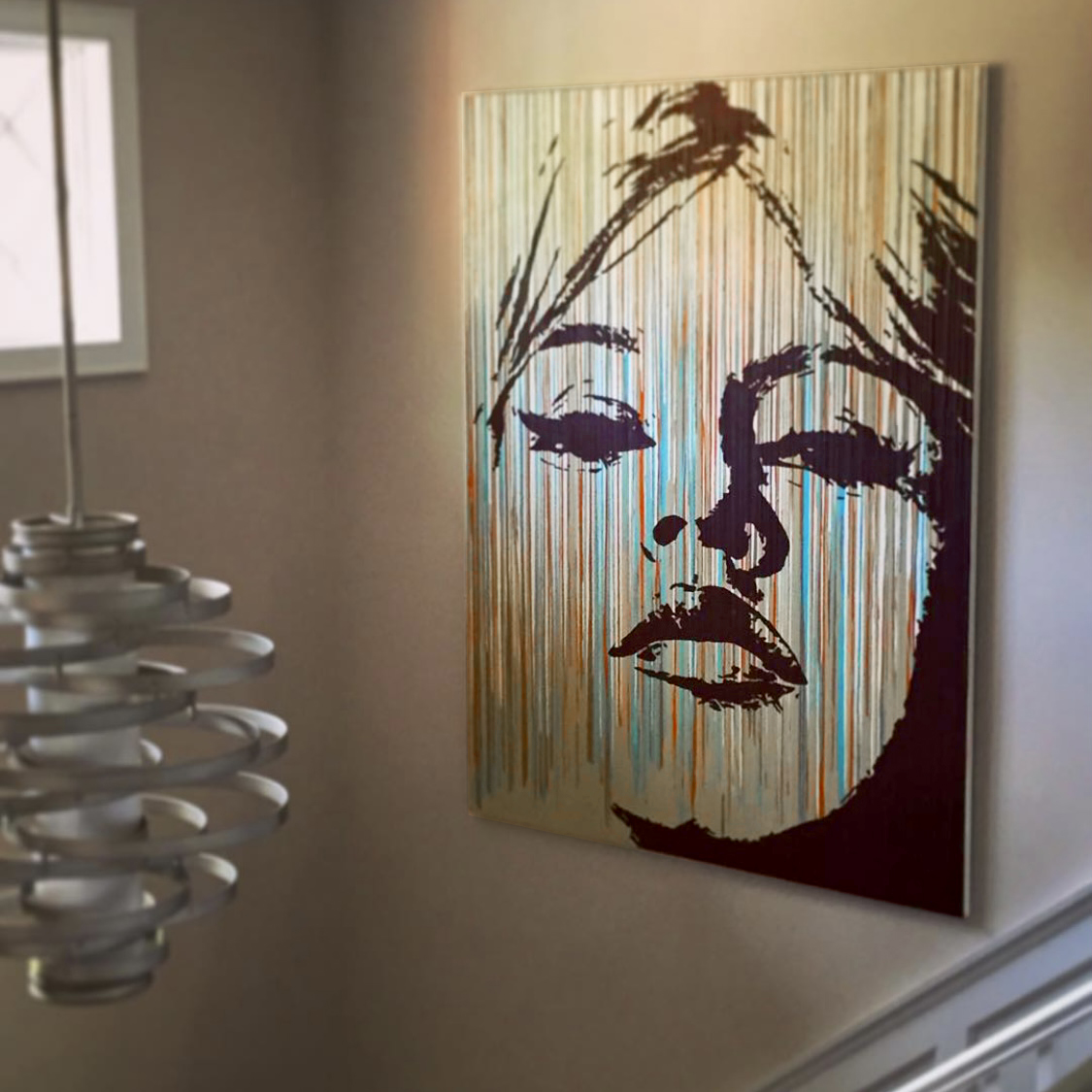 Jeremy Penn artwork installed in private collection 18