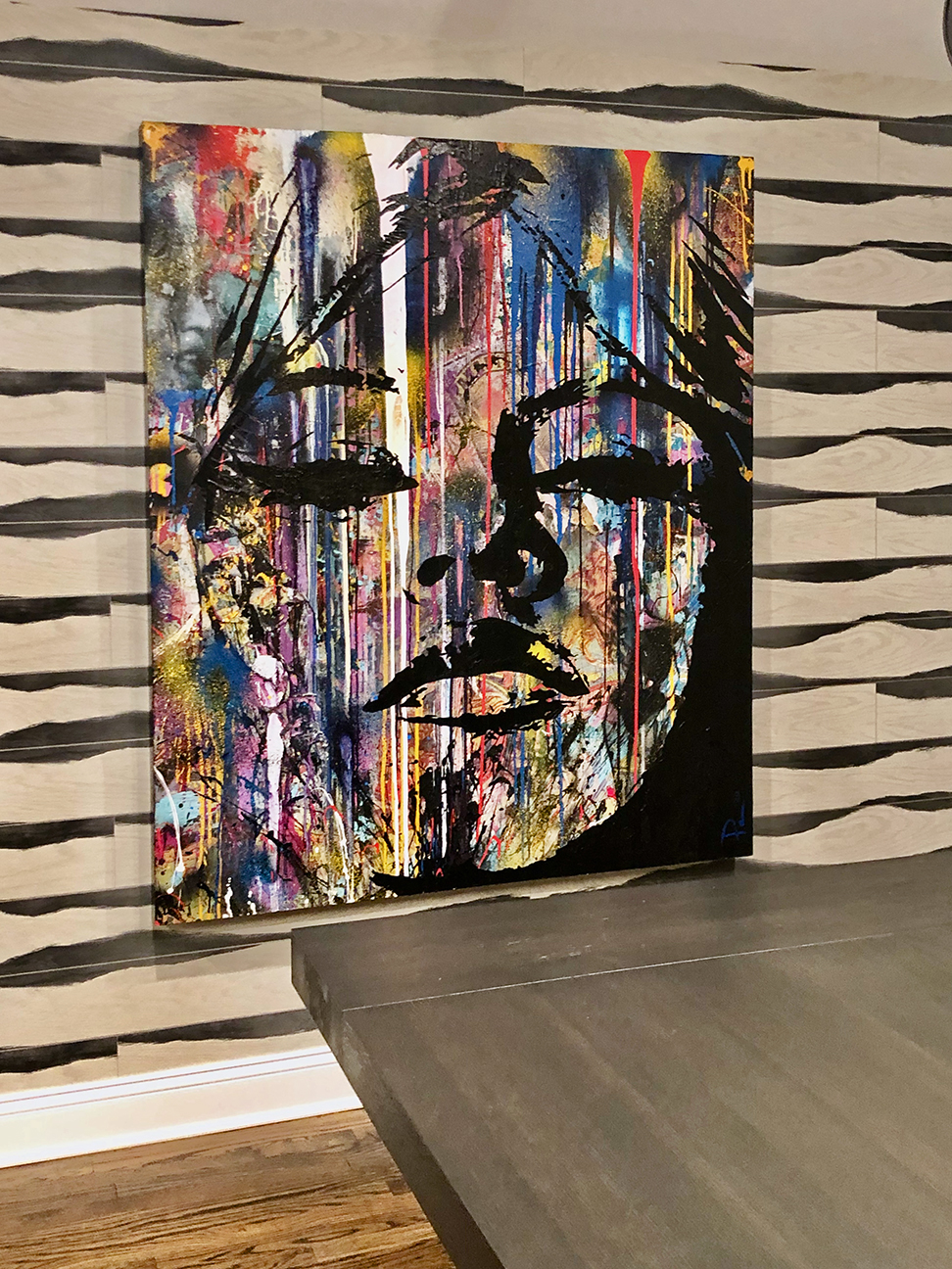 Jeremy Penn artwork installed in private collection 27